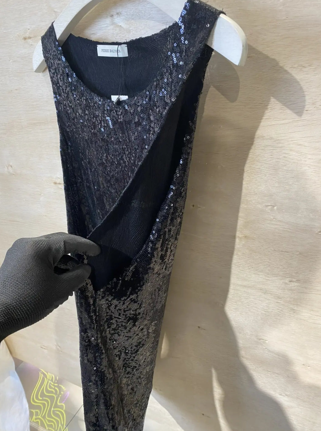 Pierre Balmain Sequin Tank Top