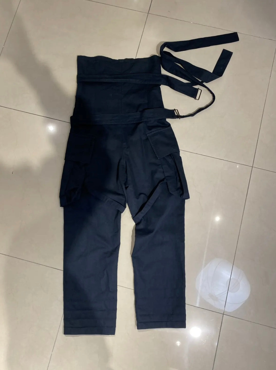 Ann Demeulemeester Bondage Strap Cargo Pants