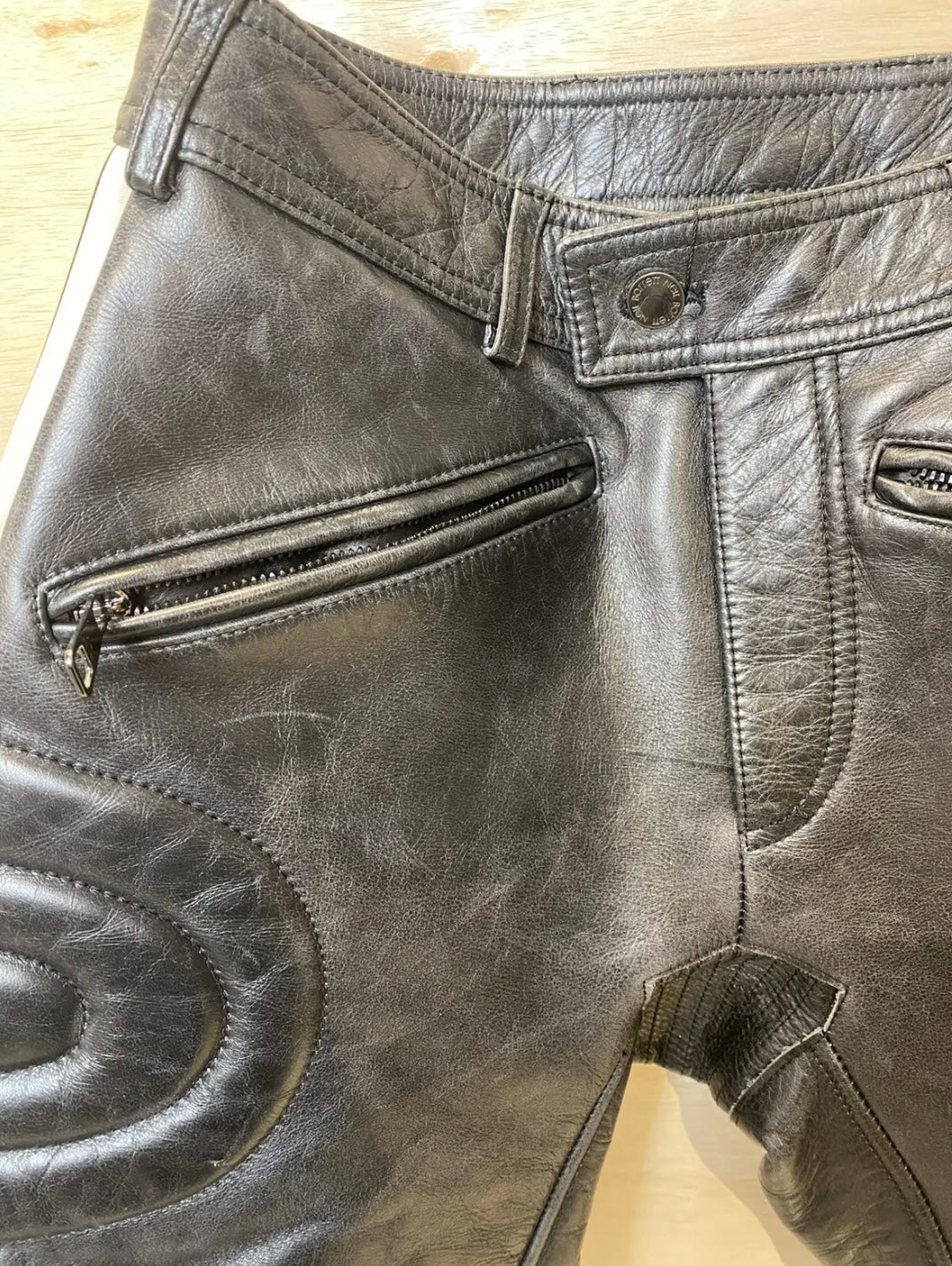 Neil Barrett BIKER Leather Pant