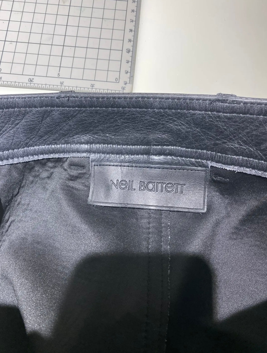 Neil Barrett BIKER Leather Pant