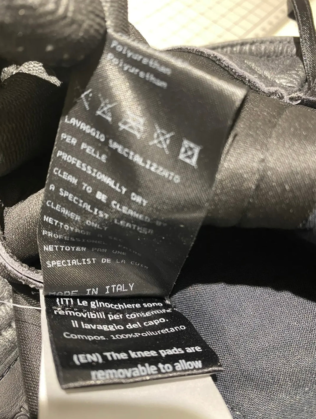 Neil Barrett BIKER Leather Pant
