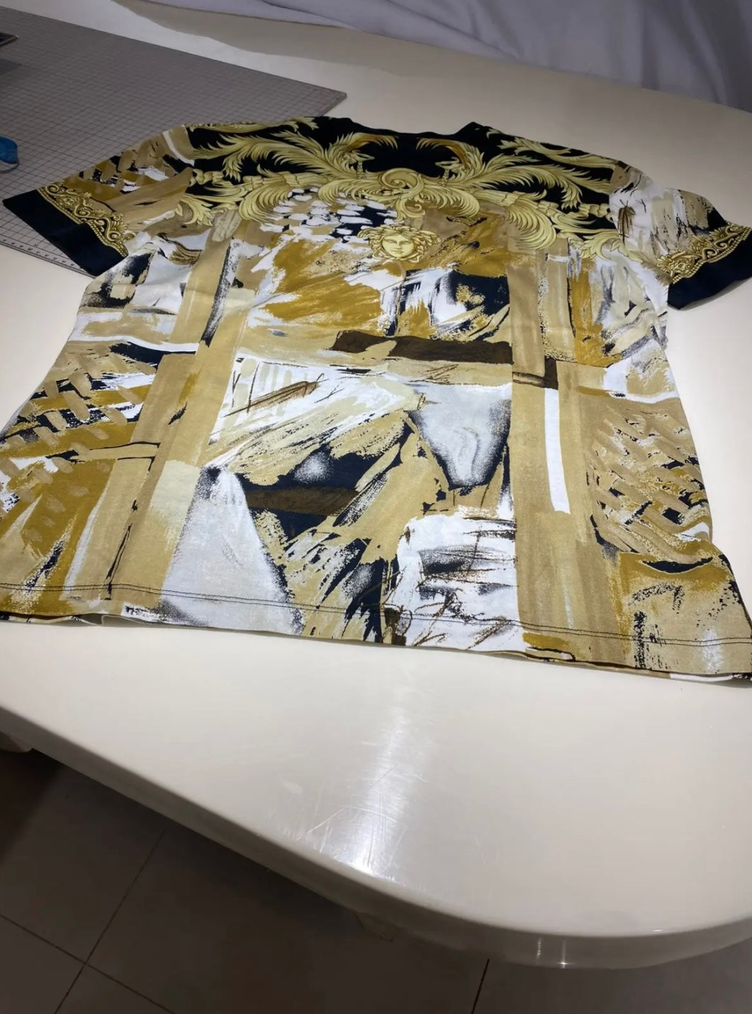 Versace Baroque Print Tee