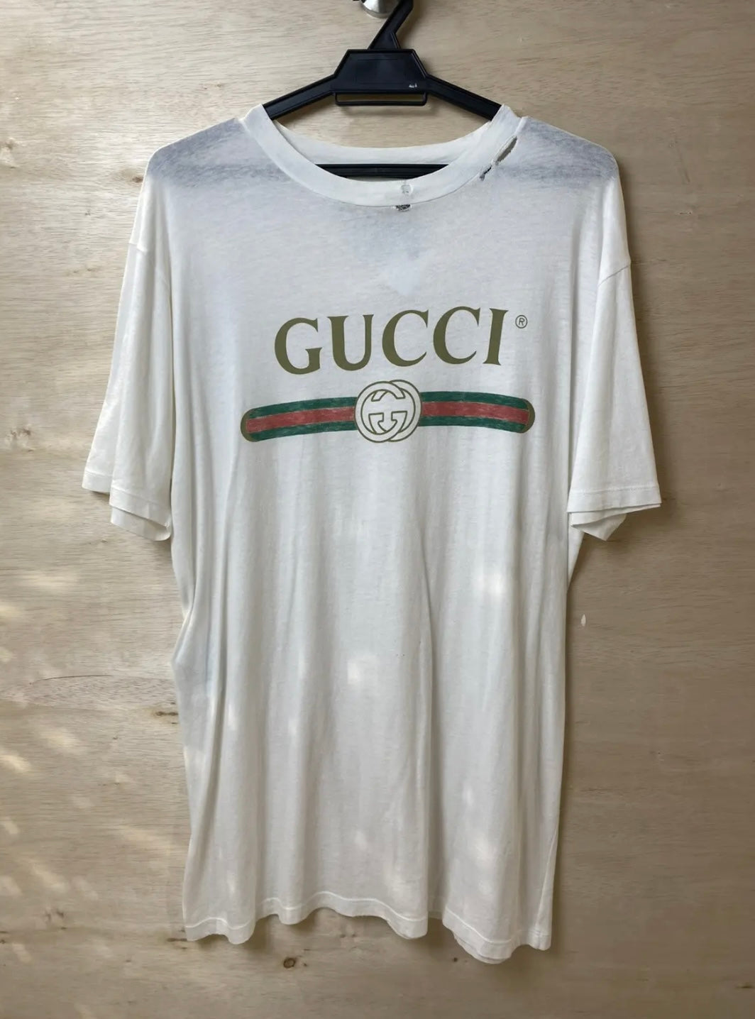 Gucci Logo Floral Appliqué Tee