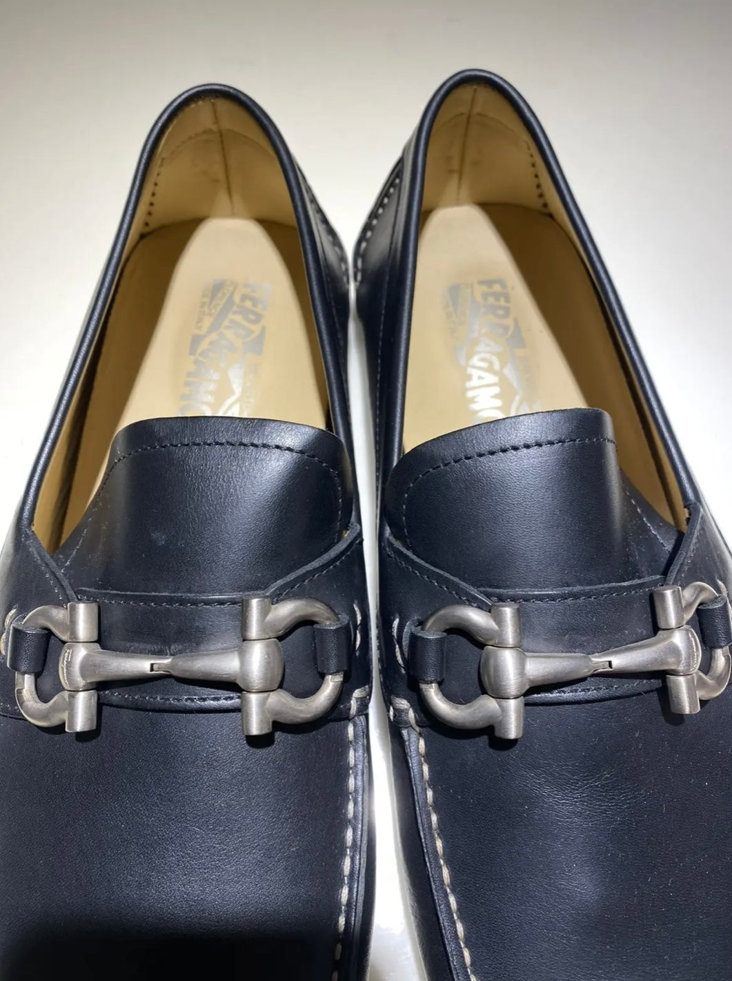 Salvatore Ferragamo Parigi Leather Loafers