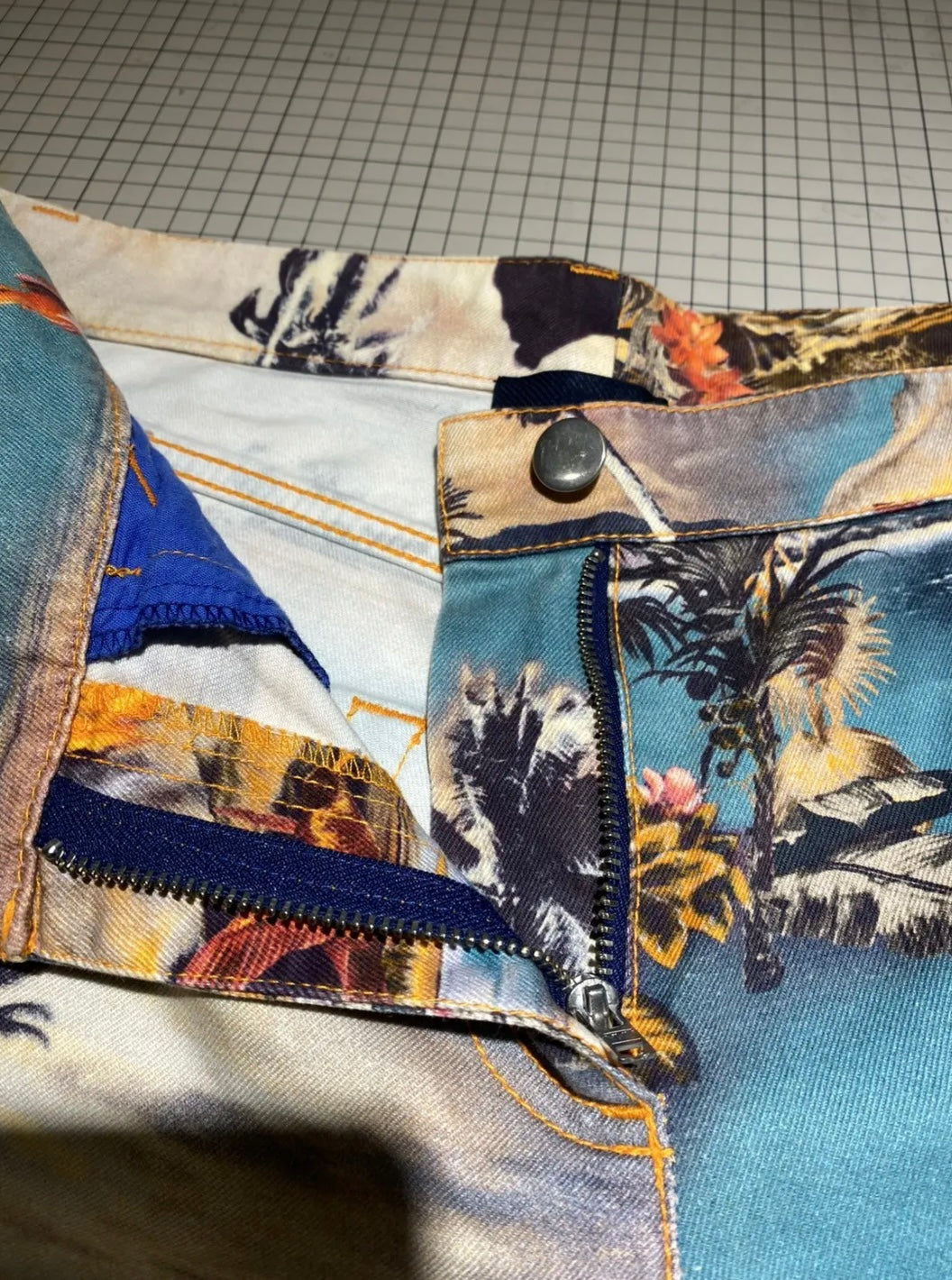 Jean Paul Gaultier SS12 Hawaii Jeans