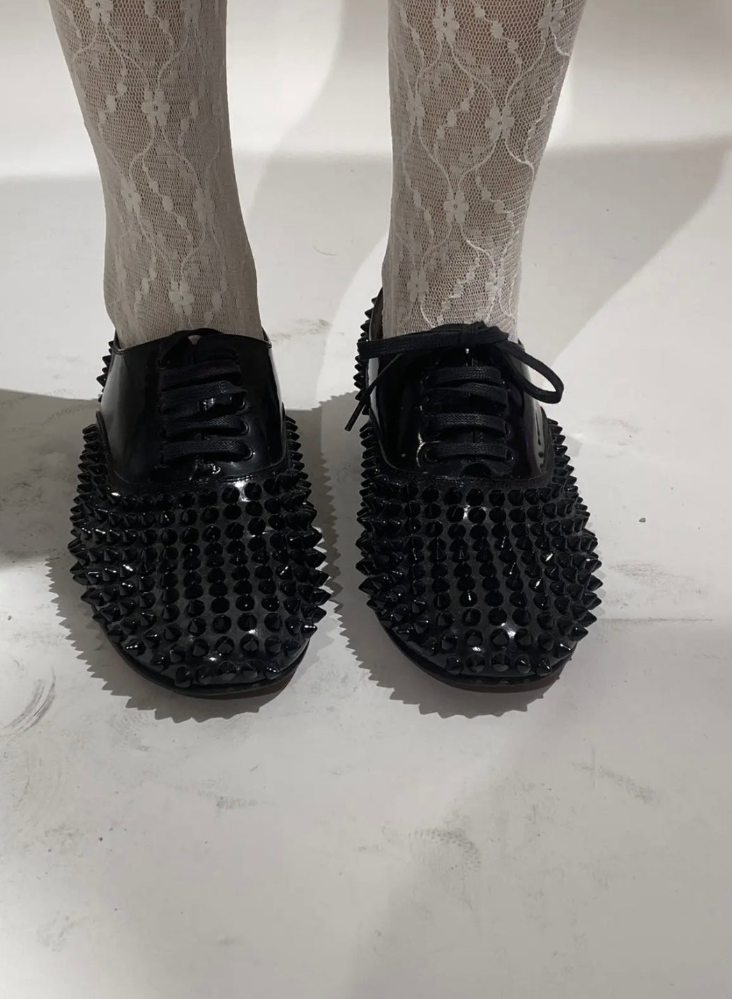 Christian Louboutin Freddy Spiked derby Shoe