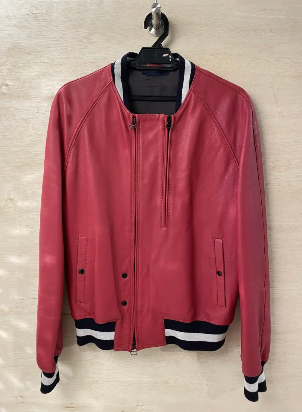 Lanvin Leather Bomber