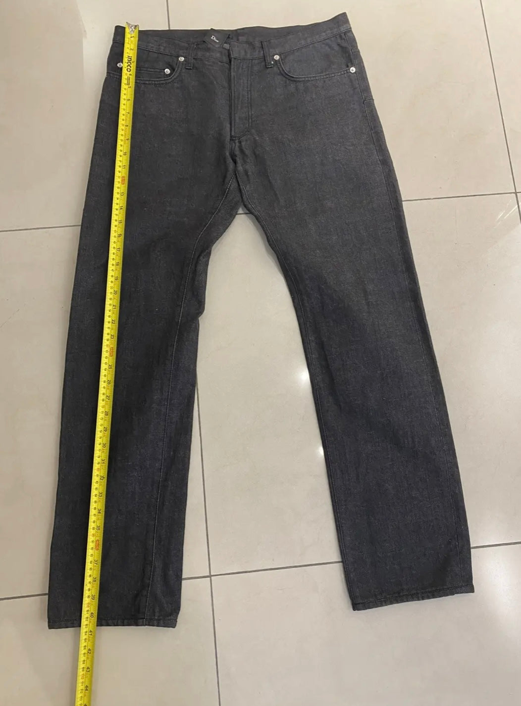 Dior Homme Black Denim Jeans