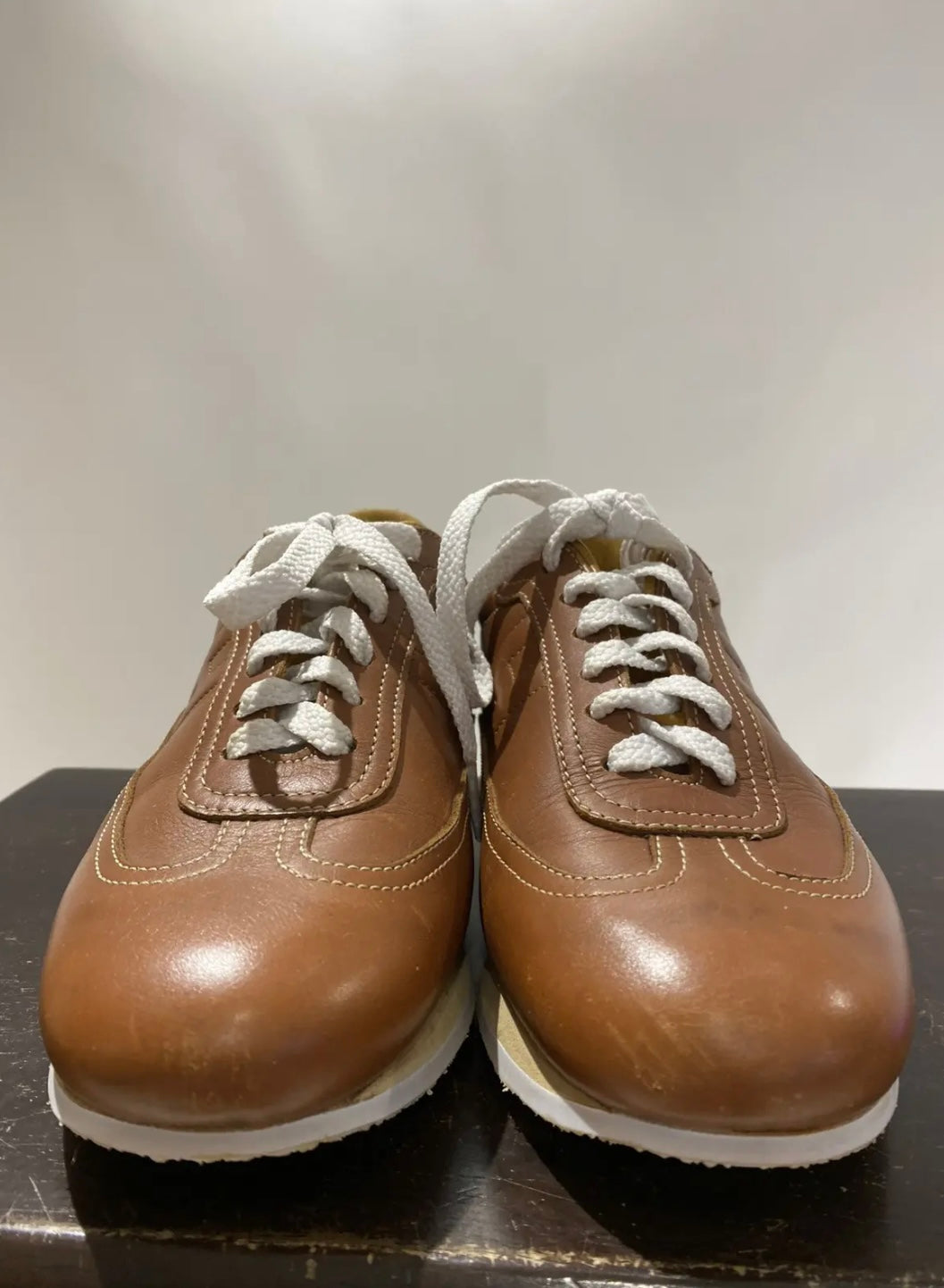 Hermès Quick Calfskin Leather H‑Logo Sneakers