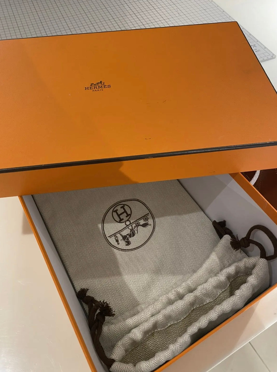 Hermès Quick Calfskin Leather H‑Logo Sneakers