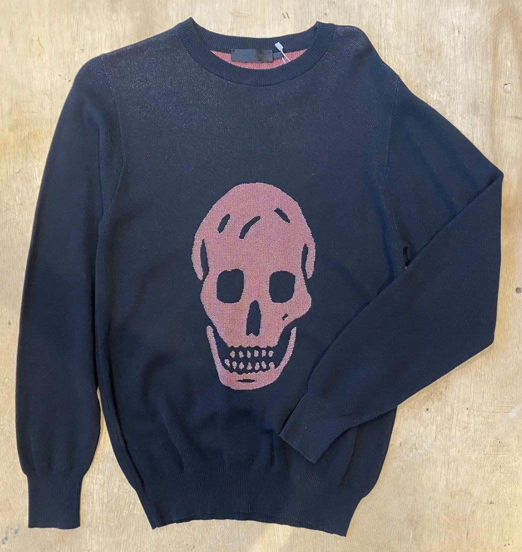 Alexander McQueen Skull Crew Neck Sweater