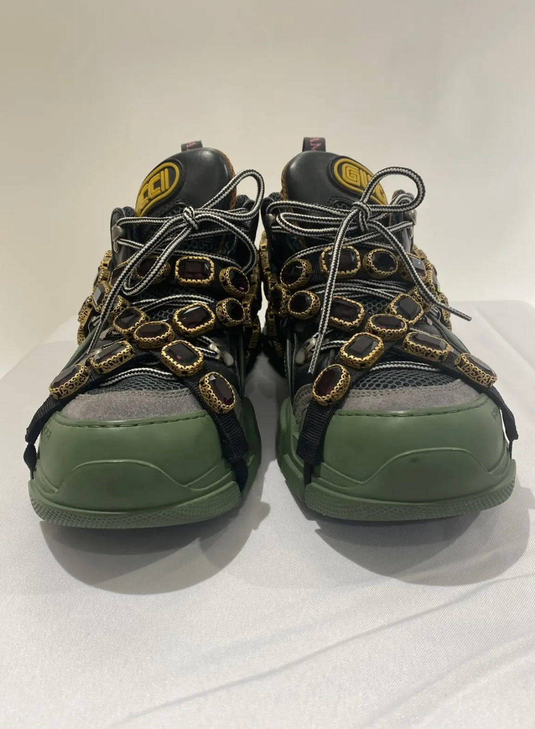 Gucci Flashtrek Sega with Removable Crystal Strap