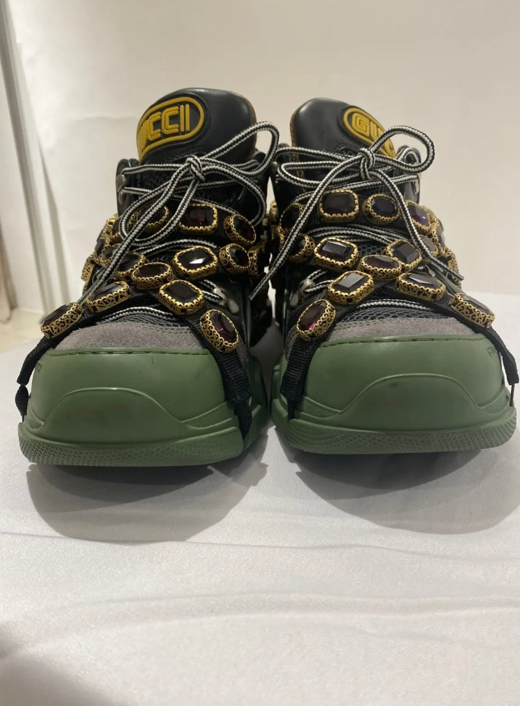 Gucci Flashtrek Sega with Removable Crystal Strap