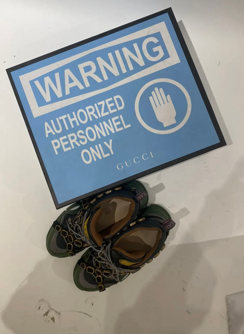 Gucci Flashtrek Sega with Removable Crystal Strap