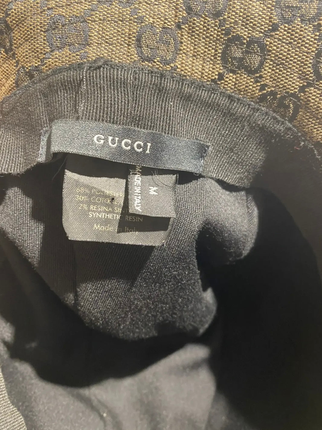 Gucci GG Canvas Bucket Hat Size M / 58 cm