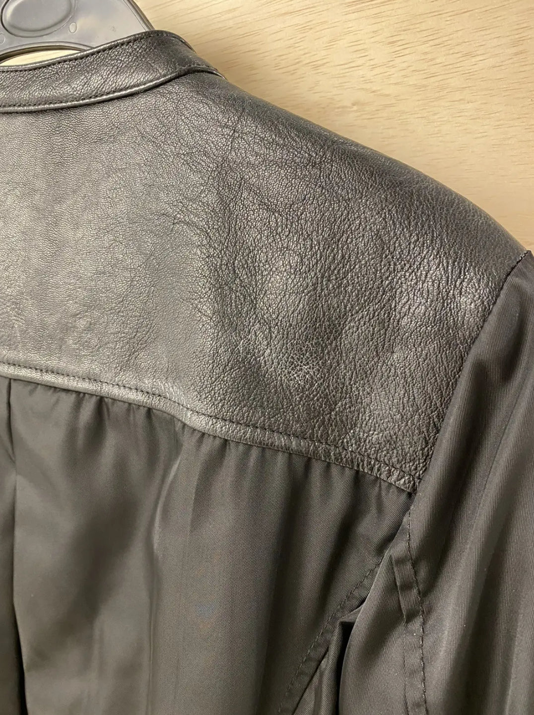 PRADA Nylon Leather Bomber
