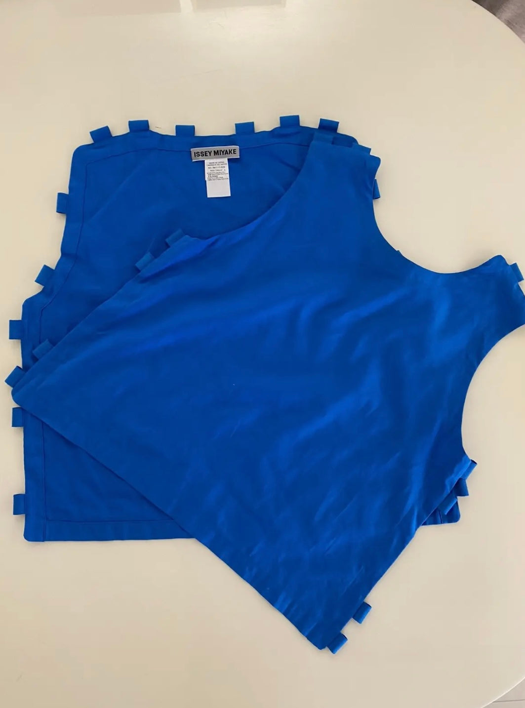 ISSEY MIYAKE SS21 Two Panels Top