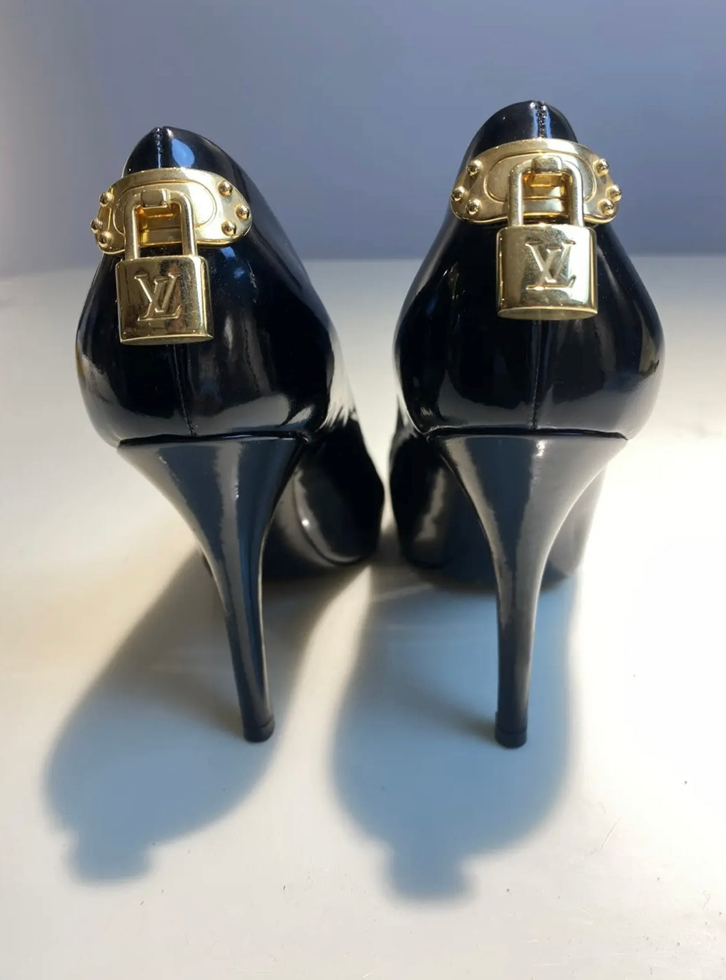 Louis Vuitton Oh Really! Platform Peep Toe Heels
