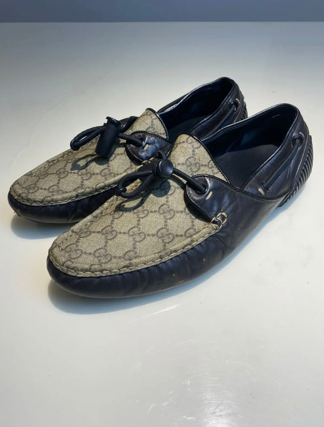 Gucci Toggle Cord Loafers