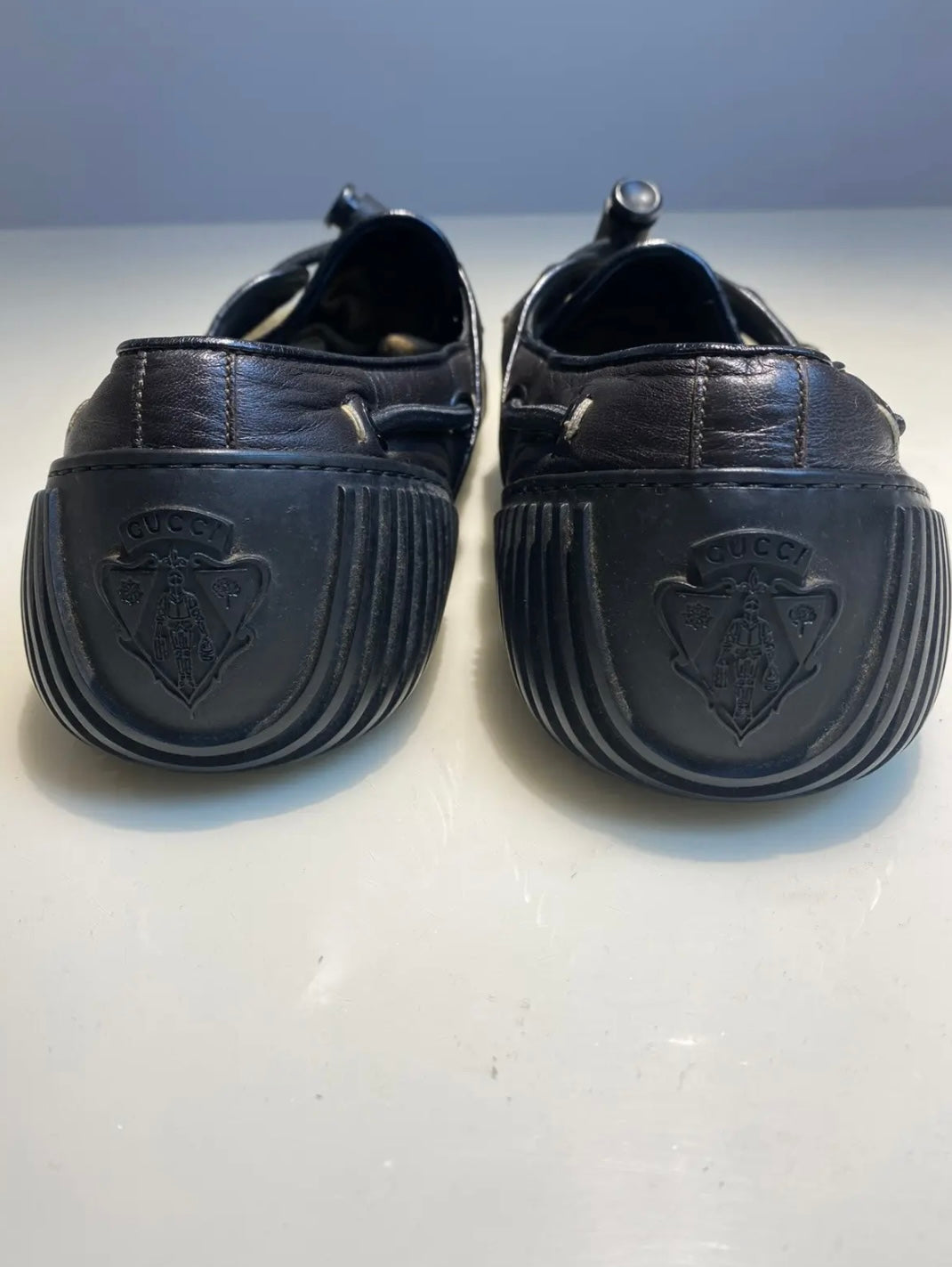 Gucci Toggle Cord Loafers