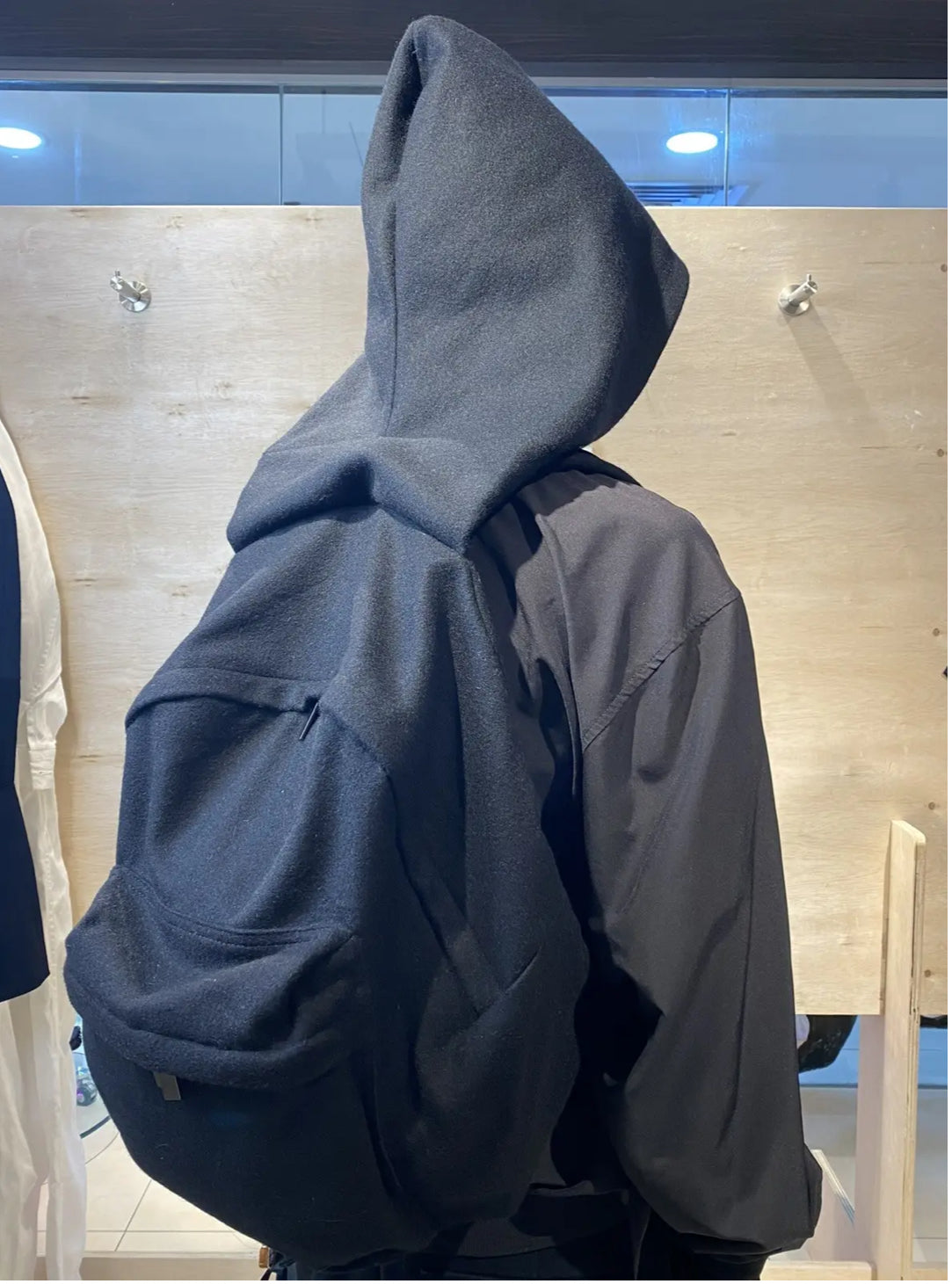 Yohji Yamamoto Hoodie Backpack