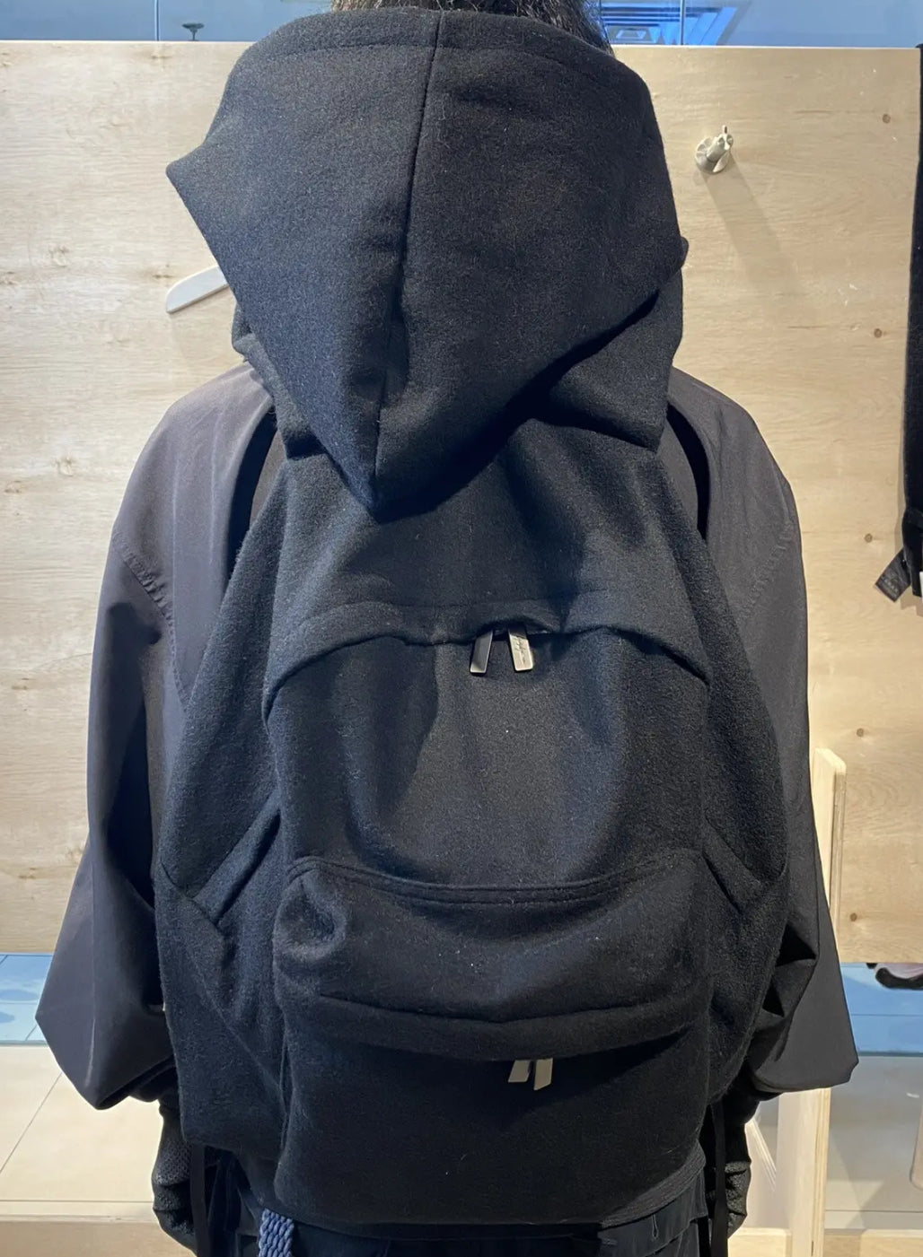 Yohji Yamamoto Hoodie Backpack