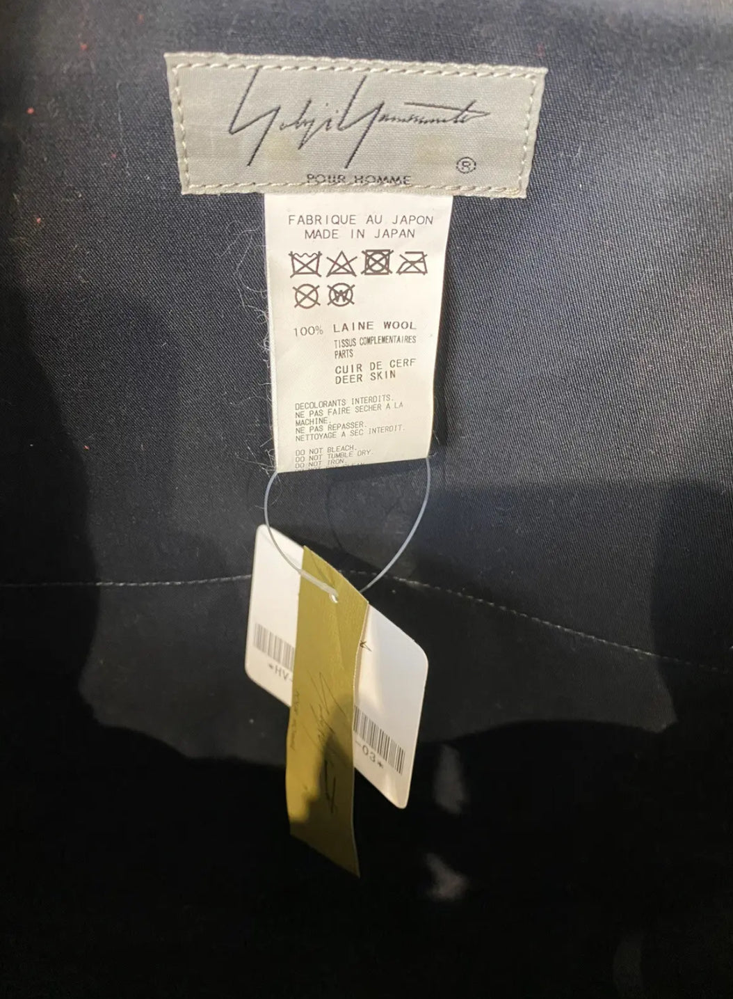 Yohji Yamamoto Hoodie Backpack