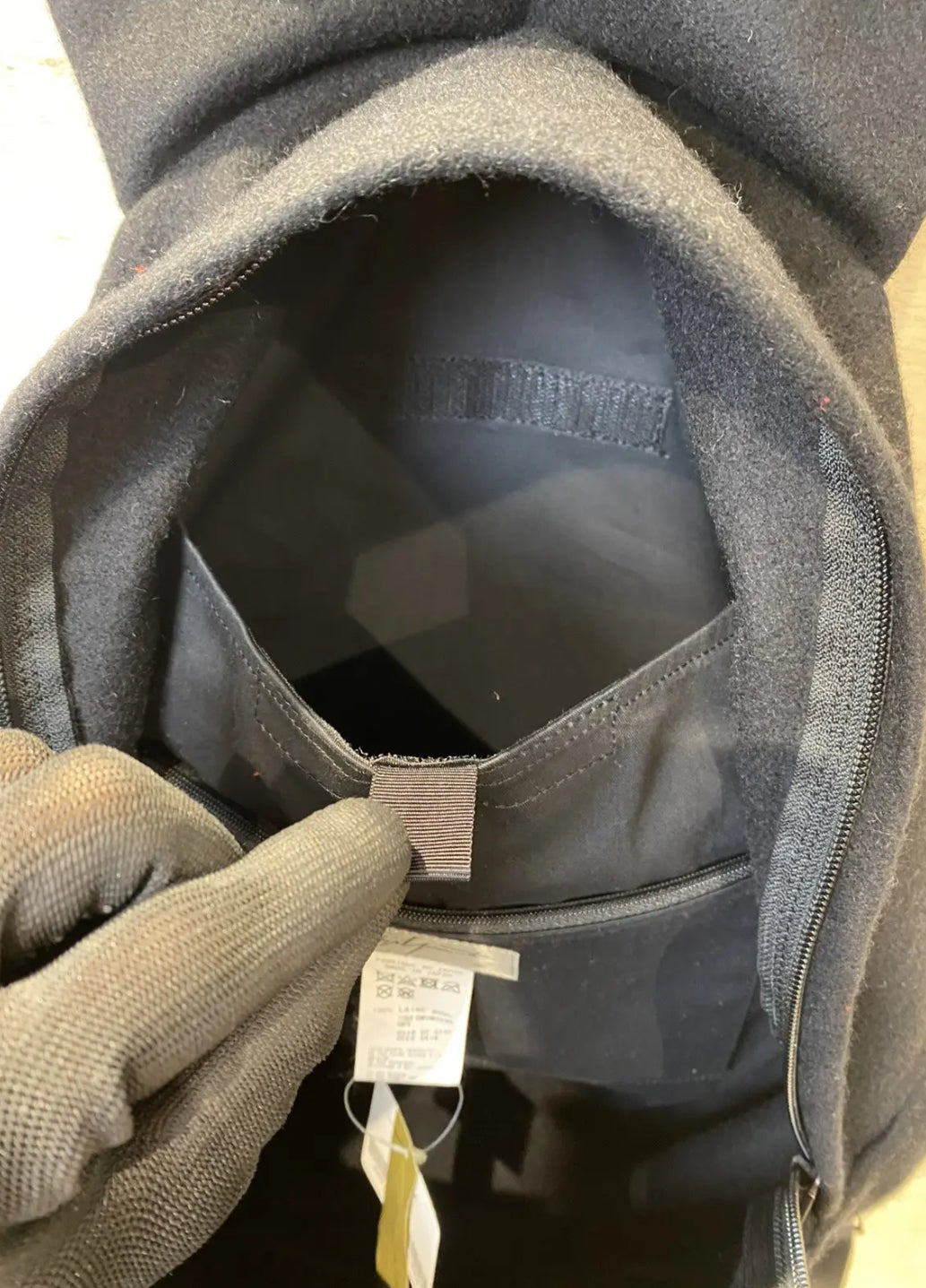 Yohji Yamamoto Hoodie Backpack