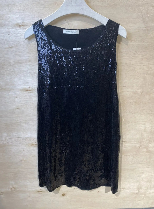 Pierre Balmain Sequin Tank Top