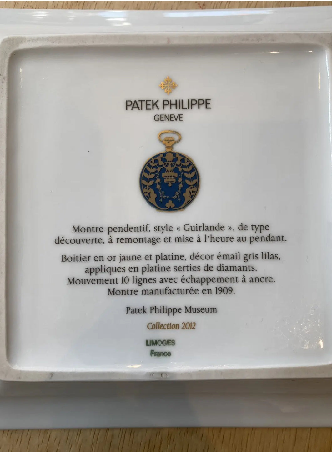Patek Philippe ashtray