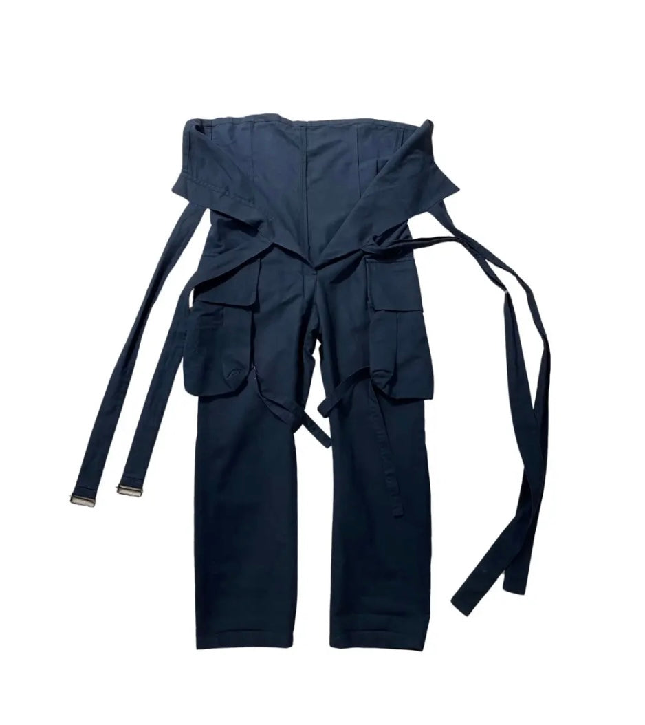 Ann Demeulemeester Bondage Strap Cargo Pants