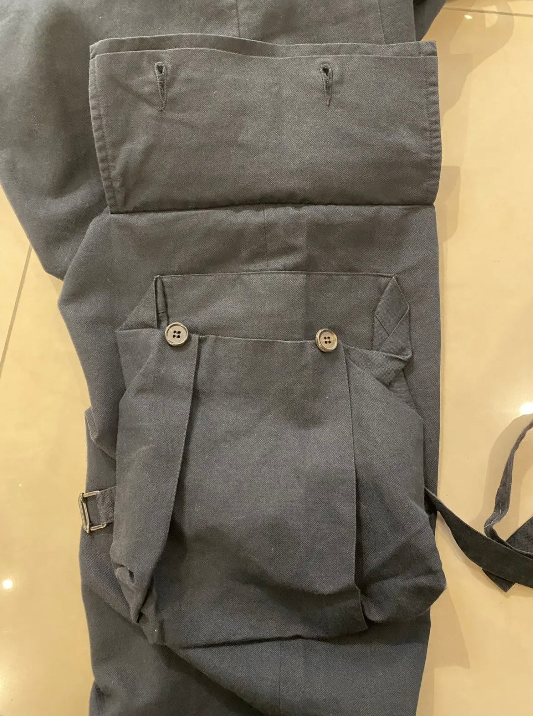 Ann Demeulemeester Bondage Strap Cargo Pants