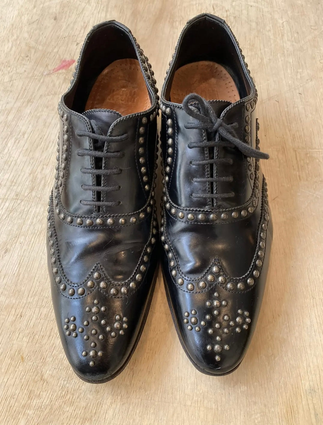 Saint Laurent Studded Derby