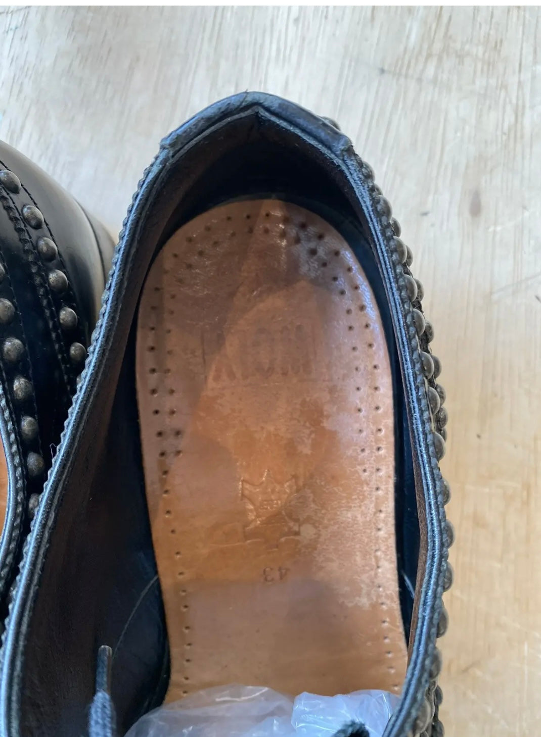 Saint Laurent Studded Derby