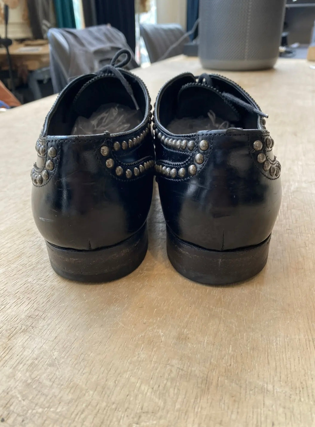 Saint Laurent Studded Derby