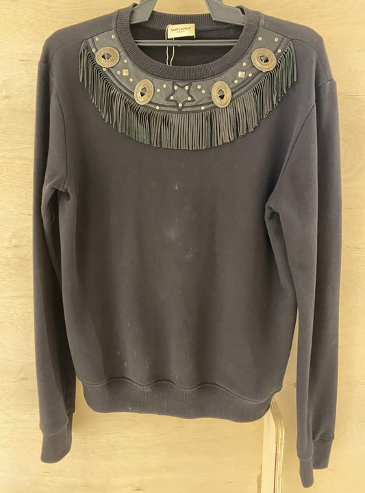 HEDI SLIMANE SAINT LAURENT PARIS SS15 “PSYCH” SWEATSHIRT