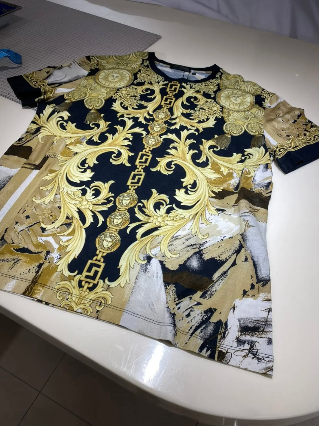 Versace Baroque Print Tee