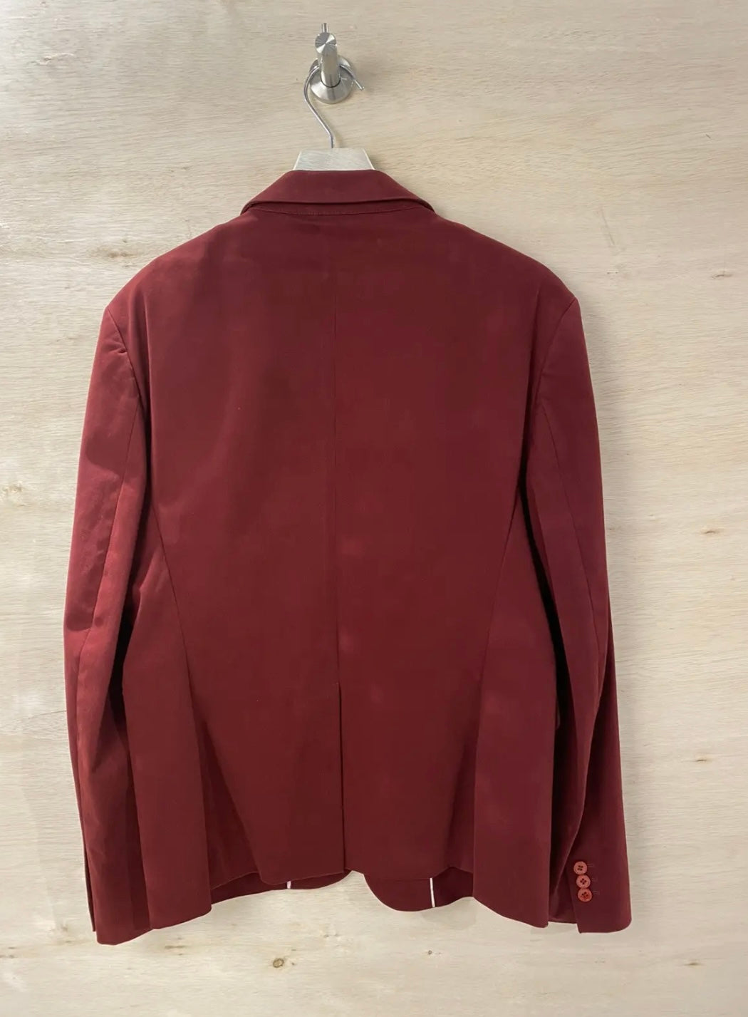 Carven Paris Red/Burgundy Blazer Size 52R