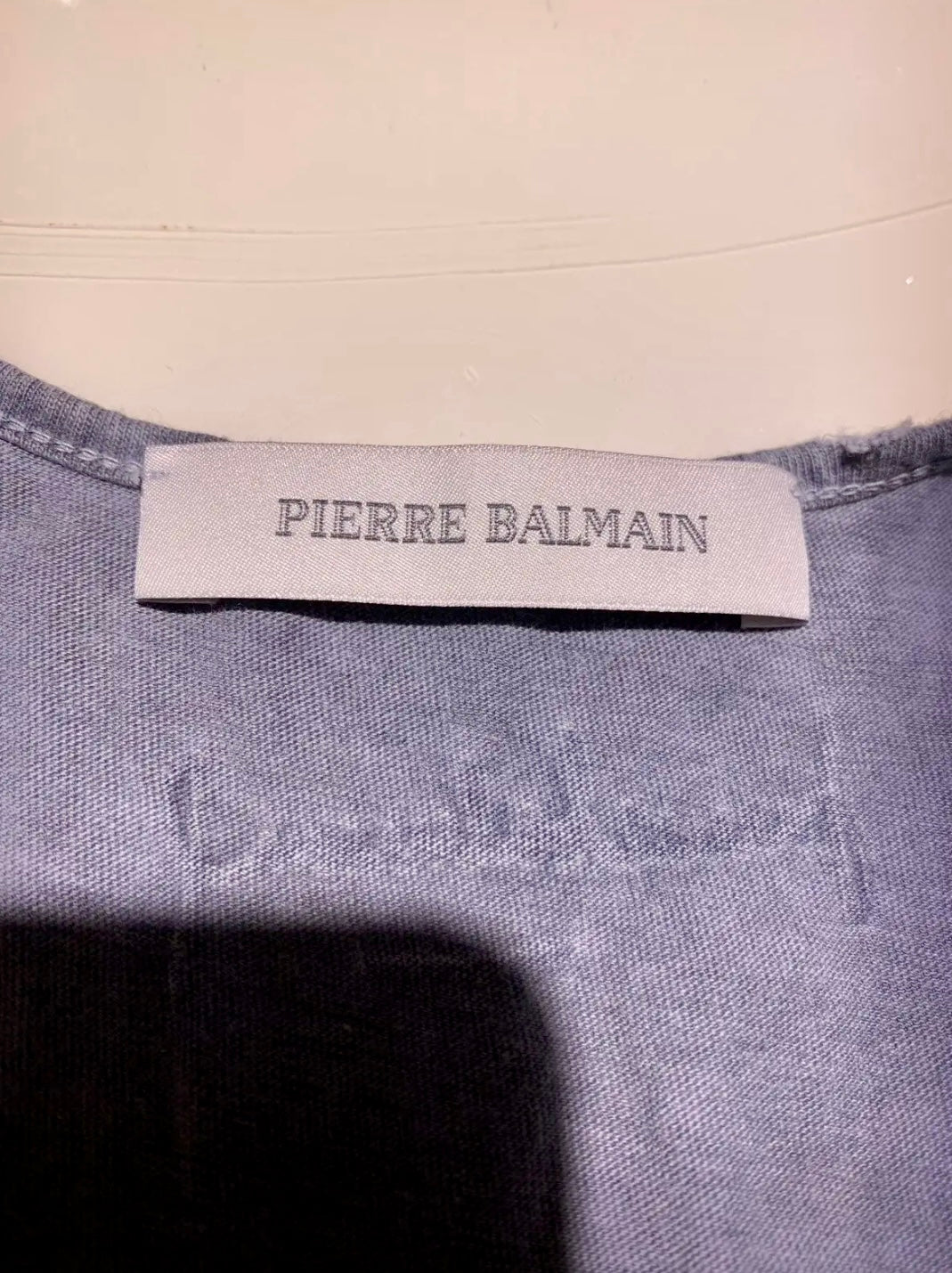 Pierre Balmain Distressed Sleeveless Tee