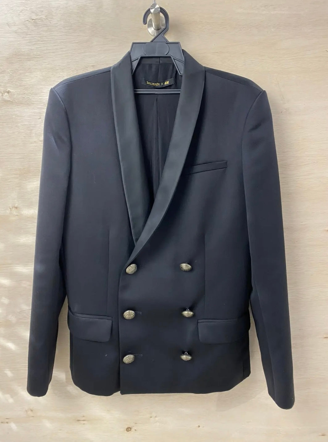 Balmain × H&M Double Breasted Blazer – FW15 Collaboration