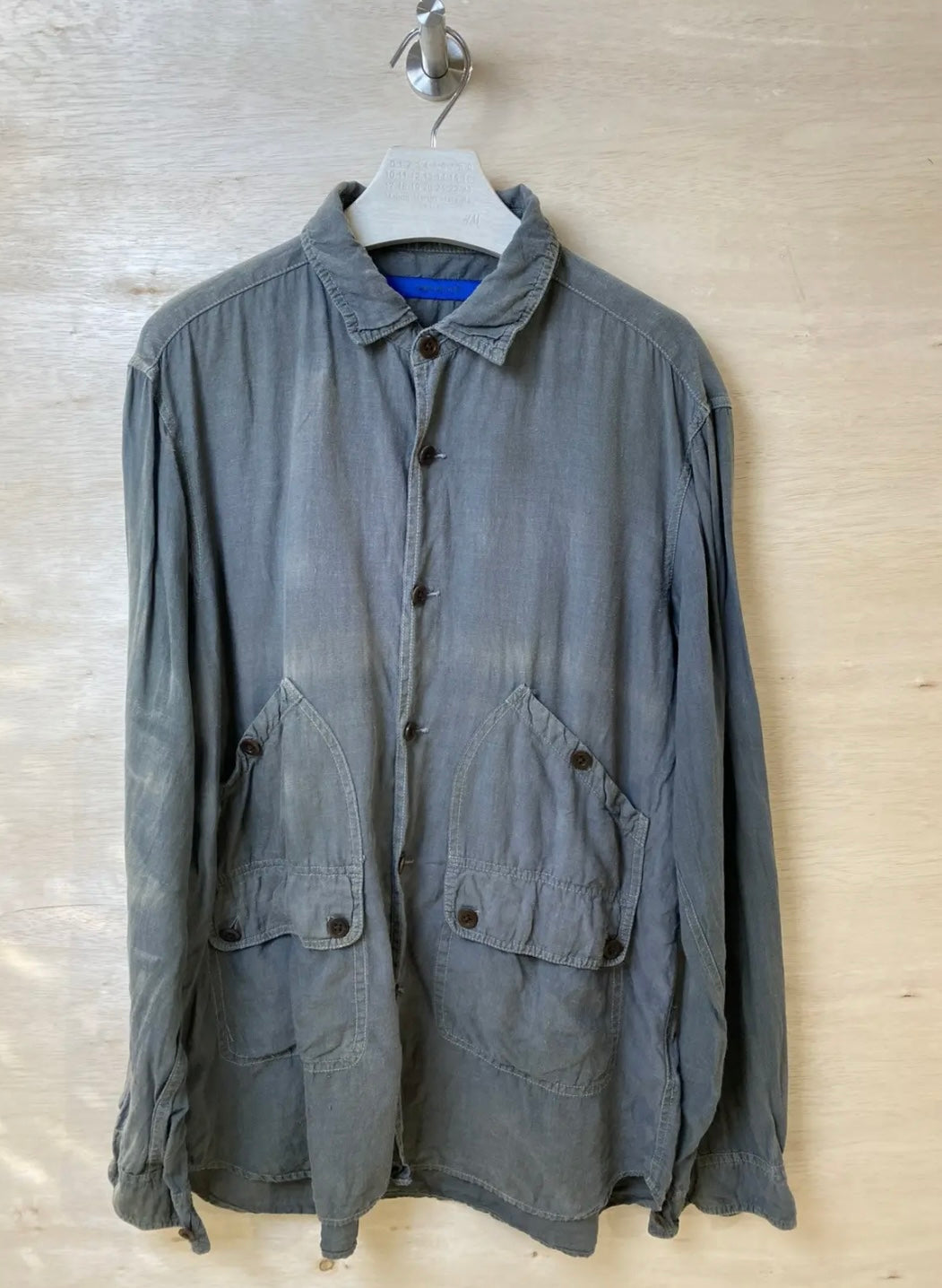 Sage de Crêt Military Linen Shirt