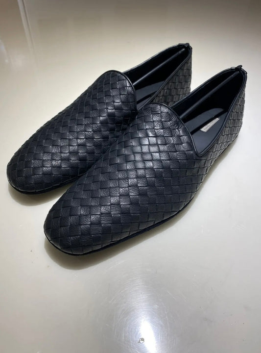 Bottega Veneta Intrecciato Leather Loafer