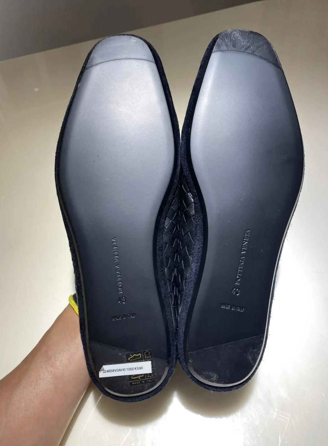 Bottega Veneta Intrecciato Leather Loafer