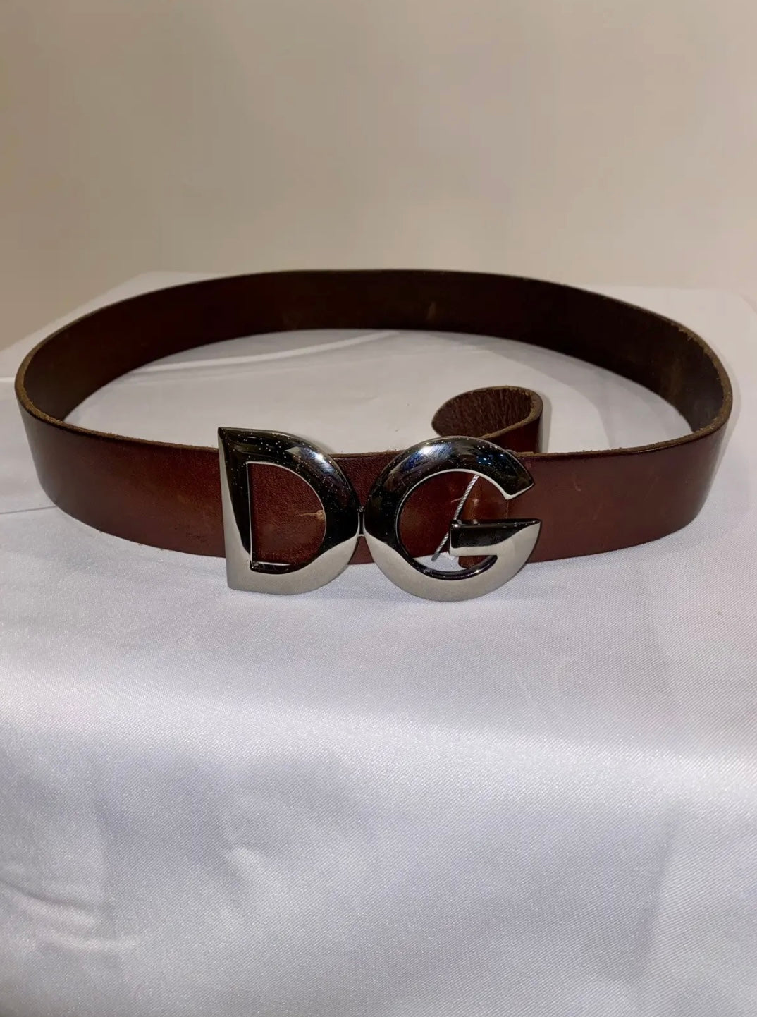 Dolce &amp; Gabbana Logo Buckled Leather Belt