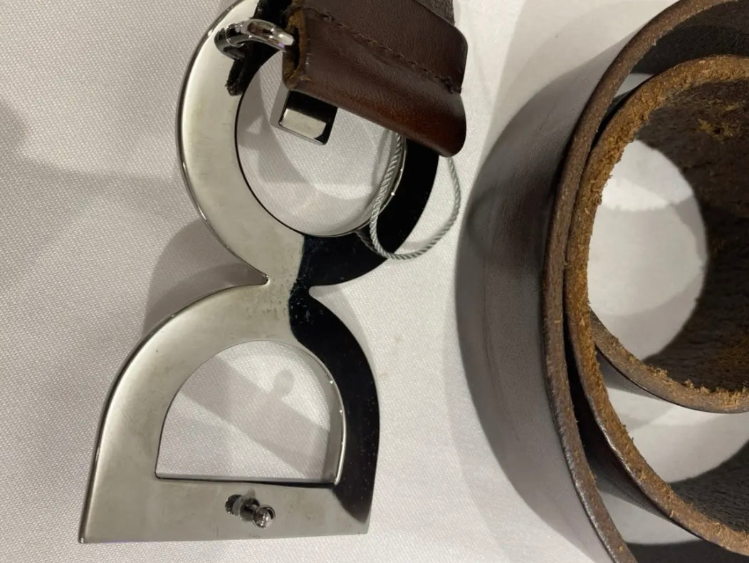 Dolce &amp; Gabbana Logo Buckled Leather Belt