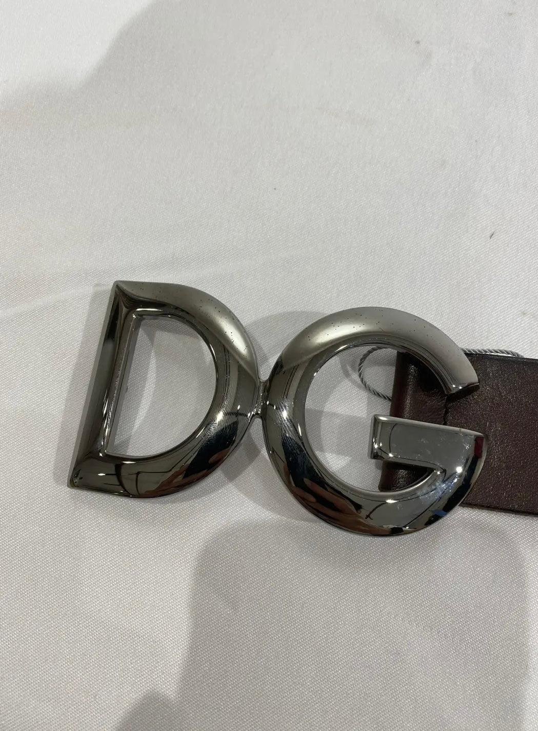 Dolce &amp; Gabbana Logo Buckled Leather Belt
