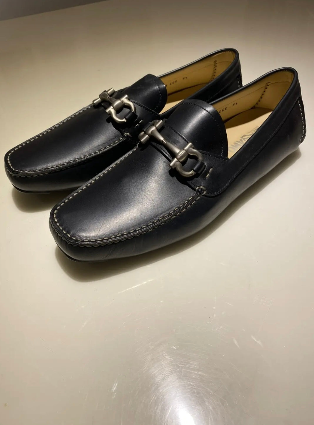 Salvatore Ferragamo Parigi Leather Loafers