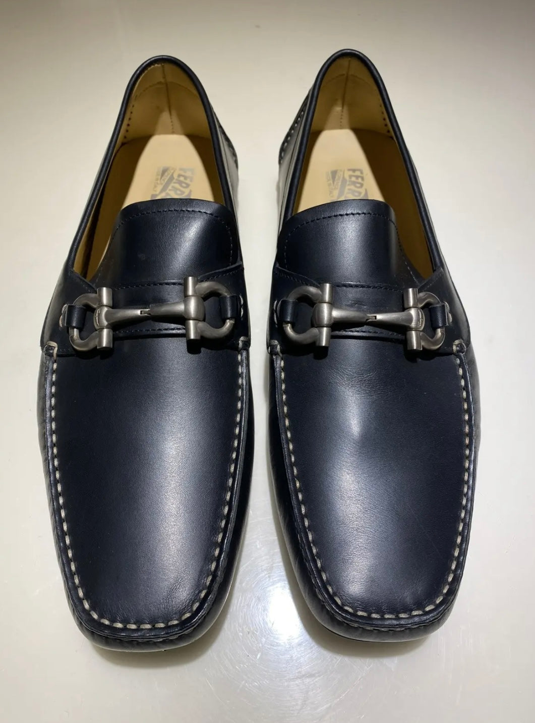 Salvatore Ferragamo Parigi Leather Loafers