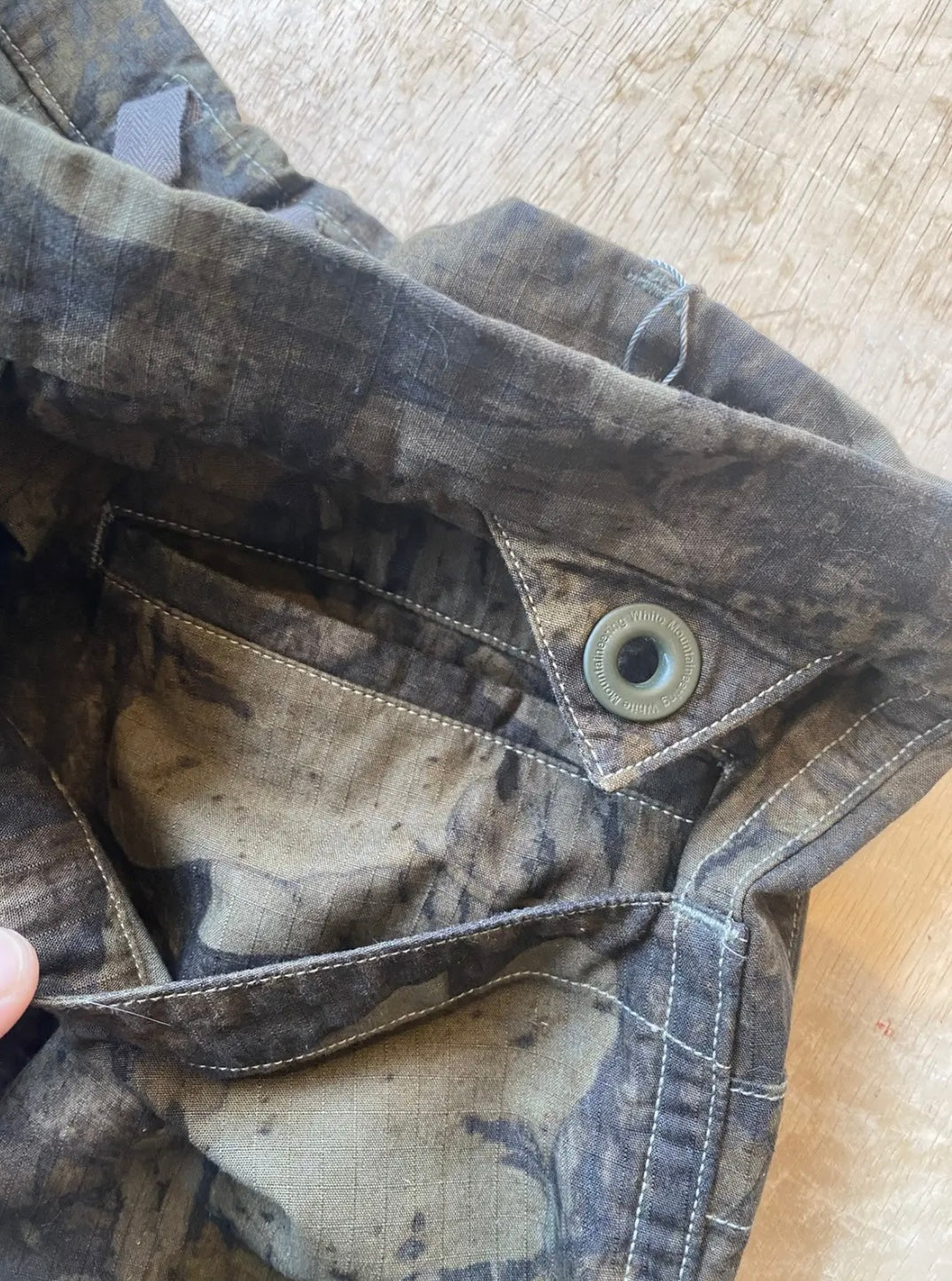 White Mountaineering 2017AW Camo Jacket & Pants Set