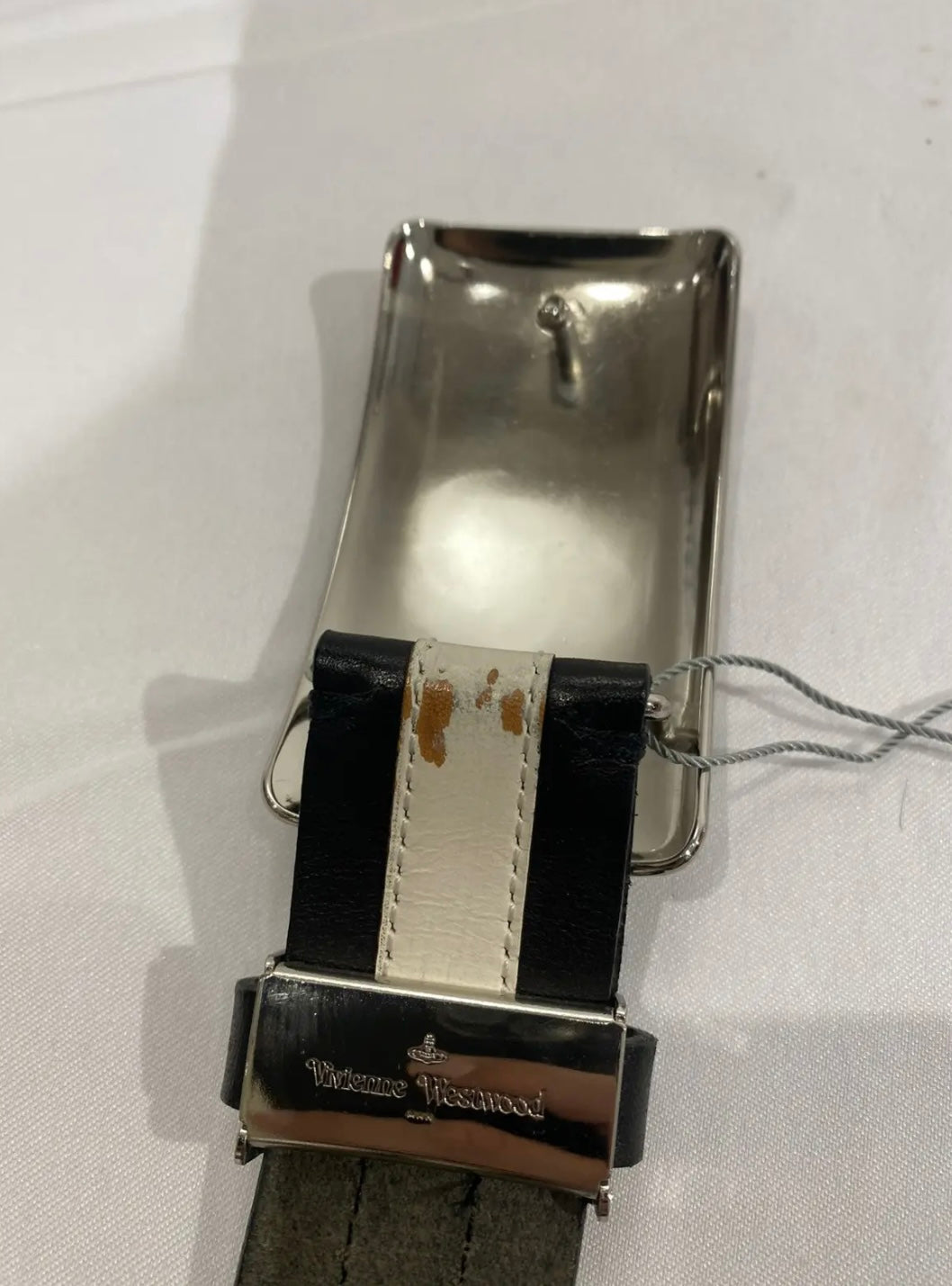 Vivienne Westwood “Too Fast to Live Too Young to Die” Leather Belt